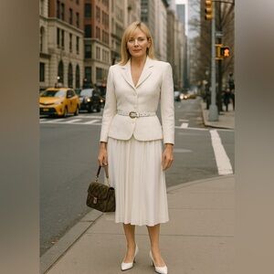 31. Nolan Miller Dynasty Collection Vintage 1980's Suit NWOT size 6